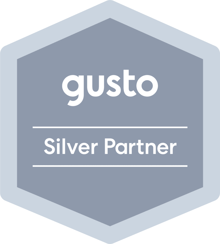 Client Accounting & Advisory Services (CAAS) 5 Gusto Silver Partner Logo